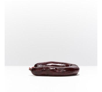 Horseshoe-shaped Iberian Blood sausage